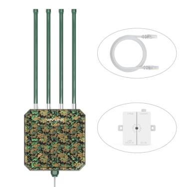 Imagem de Antena Wi-Fi 6 de Uso Externo de Alta Potência 3000 Mbps IP67 GREENWOOD Camuflado