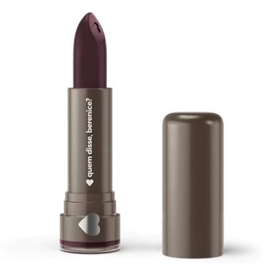Imagem de Quem disse, Berenice? Batom Mate Alta Pigmentação Vinho Vinhom 3,8g
