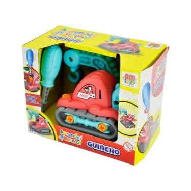 Imagem de Carrinho aprenda a montar guincho - dm toys dmt6325