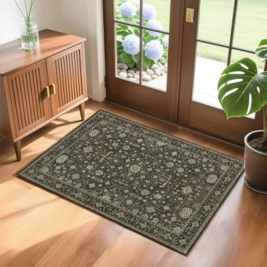 Imagem de LBRO2M Tapete Farmhouse 2X3 marrom escuro