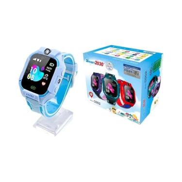 Imagem de Relógio Inteligente Infantil 2G Com GPS, Cartão SIM, Chamadas, Câmera,