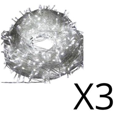 Imagem de Pisca Pisca 10Metros 100Leds Luz Coloridos 110V 220V Iluminação De Nat