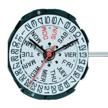 Imagem de Máquina para Relógio de Pulso 2005 com Calendário Duplo - Rei Dos Esto