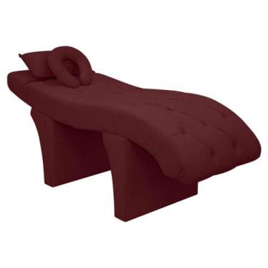 Imagem de Maca Lash Designer Cilios Luxo Estofada Estética Veludo - SOFA STORE, 