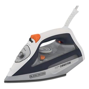 Imagem de Ferro de passar a vapor Black+Decker FX3100 cor cinza com base antiade