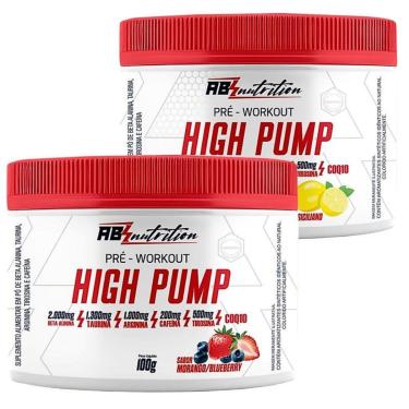Imagem de Kit 2 Pré-treino Musculação High Pump Absolut Nutrition 100g-Unissex