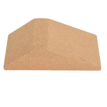 Imagem de Bloco de cunha de agachamento de cortiça, treinamento de equilíbrio profissional, musculação, antiderrapante, tijolo de treino de alta densidade para fitness, casa, academia,