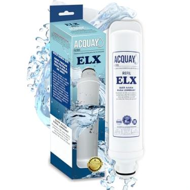 Imagem de Refil Filtro de Água ELX ACQUAY Compatível a Electrolux Redução de Cloro Longa Duração PE11X PE11B PA21G PA26G (1 un)