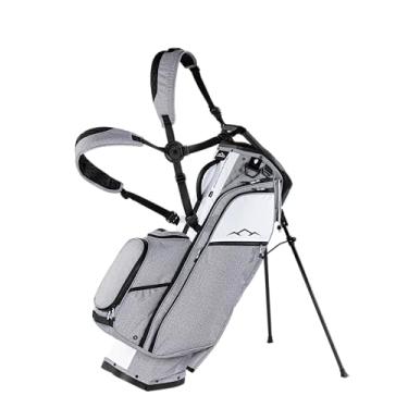 Imagem de Sun Mountain Bolsa de golfe masculina Eclipse 4.5 LS Leve VLO Stand Top de 14 vias - 11 bolsos, sistema de alça dupla X Fit, base de compressão compatível com carrinho elétrico e push, modelo 2026