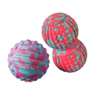 Imagem de Pegciuho Bola de Massagem Rolo de Massagem de Tecido Profundo Ferramenta de Liberação Miofascial para Ombro Pescoço Pé Costas Compacto EVA Adequado para, Estilo D