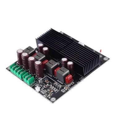 Imagem de BaotyJie Módulo amplificador TPA3255 Placa amplificadora estéreo de alta eficiência DC 19-50 V 600 W + 600 W 2 canais Baixa taxa de distorção Classe D