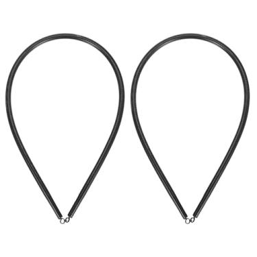 Imagem de HARFINGTON 2 peças dobrador de tubo de mola de PVC 12,5 mm OD 1000 mm de comprimento tipo B mola de dobra de tubo para dispositivos de dobra de tubos em energia hidráulica doméstica, preto