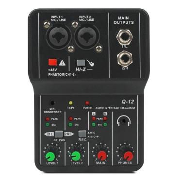 Imagem de Mesa De Som Teyun -12 Interface De Audio Usb Pc 2 Canais