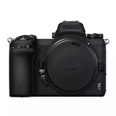 Imagem de Z 5 Adesivo protetor de corpo da câmera revestimento decalque skin para Nikon Z5 película de vinil sem espelho (preto fosco)