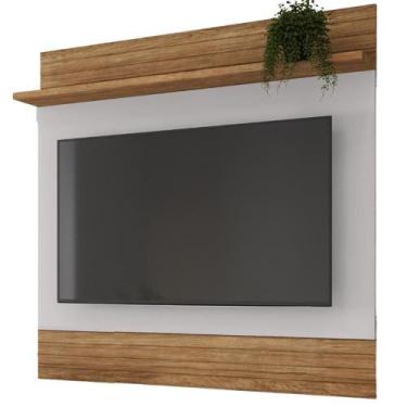 Imagem de Painel Suspenso TV 55 Polegadas 136 Cm Guaruja Bechara Cinamomo Off Wh