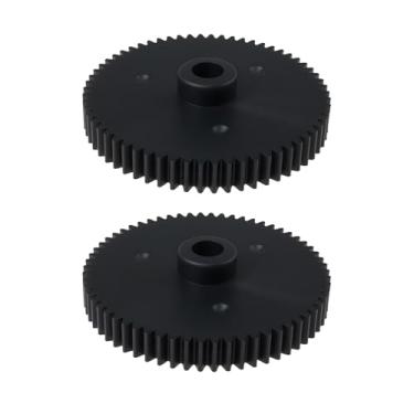 Imagem de Create idea 2X Plastic 62T RC Motor Main Spur Gears OEM: FTX8327 Compatible with FTX Ultra-4 Zorro 1/10