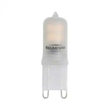 Imagem de Kit Lampada Led G9 Blumenau 2,5w 2700k 5 Unidades