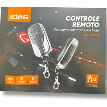 Imagem de Alarme Lelong Le-9770 Para Motos Com Partida Remota