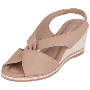 Imagem de Sandália Feminina Anabela Elegante Conforto Piccadilly