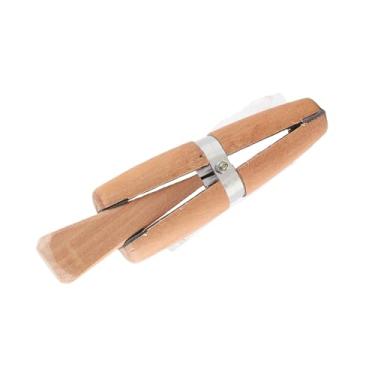 Imagem de ZJchao Braçadeira de Anel de Madeira, Suporte de Joalheiro, Ferramenta Manual Profissional para Fazer Jóias, Bancada, Material de Madeira e Metal 18x5cm 130g