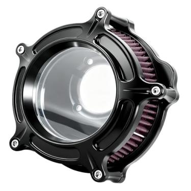 Imagem de Limpador de filtro de ar de alto desempenho para motocicleta para Harley Davidson Intake, Sportster XL 1200, 883, Iron 48, Roadster (1991–2020), Claridade Vermelho Escuro