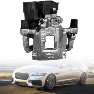 Imagem de Kartiyer T2H37952 Pinça de freio de atualização traseira esquerda com motor compatível com Jaguar XE (X760) 2016-2020 para XF (X260) 2016-2020 Substituir #T4N7523 T2H7435