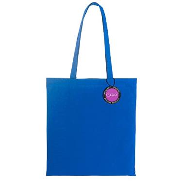 Imagem de Sacola Ecobag em rPet e Algodão Reciclado Save TopGet (Azul Royal)