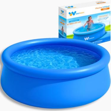 Imagem de Piscina Infantil Inflável 1000 Litros Grande Redonda Quintal