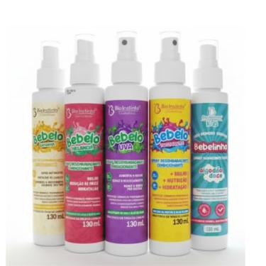 Imagem de Kit 2 Sprays Desembaraçantes Capilar Condicionantes Uva e Melancia – Hidratação e Proteção dos Fios (UVA E ALGODÃO DOCE)