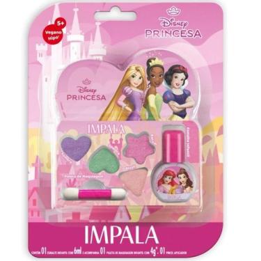 Imagem de Kit Impala Princesa: Paleta De Maquiagem E Esmalte Infantil