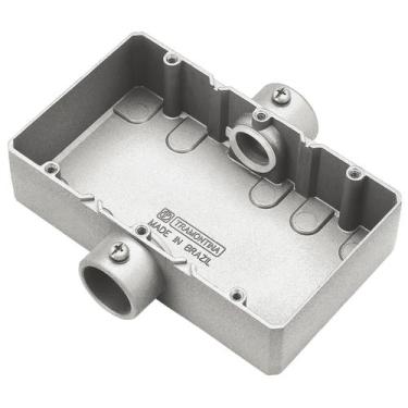 Imagem de Condulete triplo 3/4" tipo "CT" - sem tampa / sem rosca / com pintura 