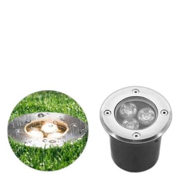 Imagem de Balizador Spot Led Smd Blindado 3W Branco Quente Bivolt Ip66 - Mgc
