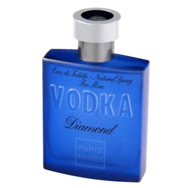 Imagem de Vodka Diamond Masculino Eau de Toilette - Paris Elysees, 100ml