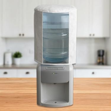 Imagem de 2 Capa Galão Filtro Água 20l Impermeável Protetora Visor Br