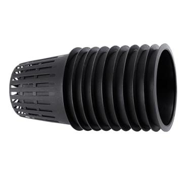 Imagem de FTVOGUE 10pcs Copos de Plantio Pretos Recipiente de Rede de Malha Hidropônica, Suprimentos de Cultivo, Material Plástico PP de Qualidade, Crescimento Eficiente de Plantas por Meio de Aeração, Vasos