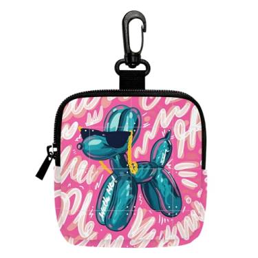 Imagem de Porta-chaves mini porta-moedas, bolsa multifuncional para chaves, porta-cartões, organizador de cabos de dados, bolsa com zíper 2, Multicolorido 00646