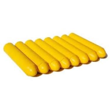 Imagem de Giz de Cera Amarelo Vivo Brilhe em Cada Desenho!