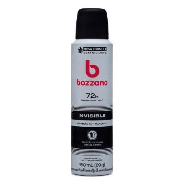 Imagem de Desodorante Invisible Aerossol Antitranspirante Bozzano 150ml, 89G