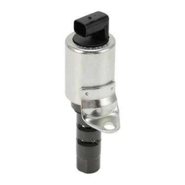 Imagem de Partuto Solenoide VVT de sincronismo de válvula variável do motor para Ford Mondeo 2007-2015 Válvula de controle de óleo do eixo de cames do motor nº 6M8G6M280AA tom preto prateado 1 peça