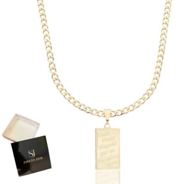 Imagem de Cordão De Ouro Masculina Em Moeda Antiga Não Suja +