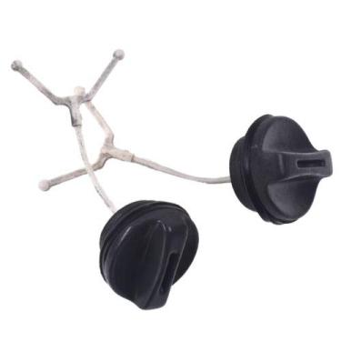 Imagem de WANWU Tampa do tanque de combustível e tampa de enchimento de óleo compatível com motosserra HUSQVARNA 362 365 371 372 372XP