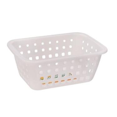 Imagem de Cesto Organizador Médio Branco 3 Litros Ordene