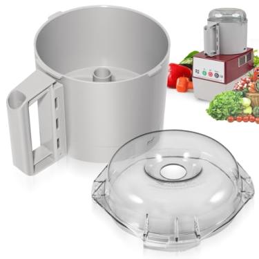 Imagem de 106458S Tampa de tigela de corte e tigela de corte 112204S para robô cupê R2 tigela de cortador de 3 litros