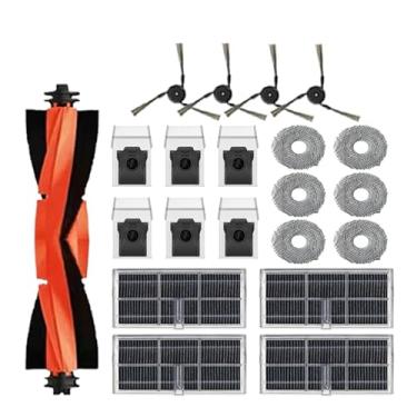 Imagem de Compatible With Dreame X40 Ultra, X40 Pro, S30 Pro Ultra Parts Accessories Main Side Brush Hepa Filter Mop Cloth Dust Bag Replacement(Beige)