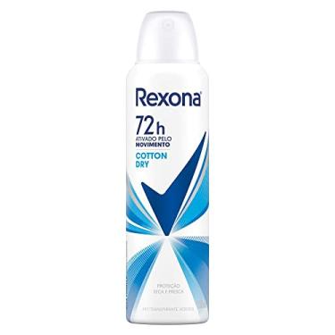 Imagem de Desodorante Feminino Rexona Motionsense cotton dry, aerosol, 175mL