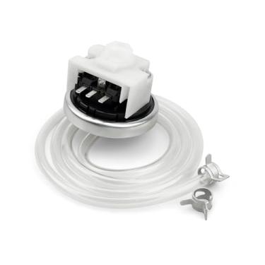 Imagem de Interruptor de pressão para lavadora 5304511335 adequado para máquina de lavar Frigidaire/Electrolux, substitui 17438000001373 4584277, interruptor de sensor de nível de água por mangueira