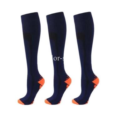 Imagem de Meias De Compressão Para Homens E Mulheres, 3 Pares, Para Varizes, Cam