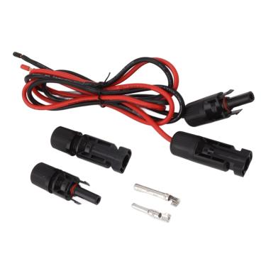 Imagem de aqxreight Cabo de Extensão de Cabo de Carga Solar Adaptador de Conector Solar para Painel RV Estação de Energia Portátil Desempenho do Gerador Estável e Durável Com Corrente Garante