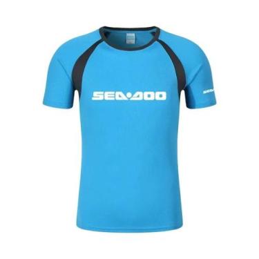 Imagem de Camiseta Masculina Sea Doo Seadoo Moto Estampada De Verão, 8 Cores, Ma