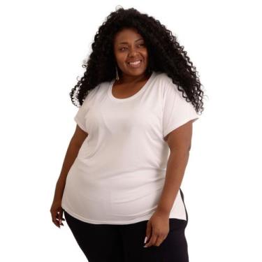 Imagem de Camiseta Feminina Plus Size Tapa Bumbum Mullet Academia - FR Moda Fitn